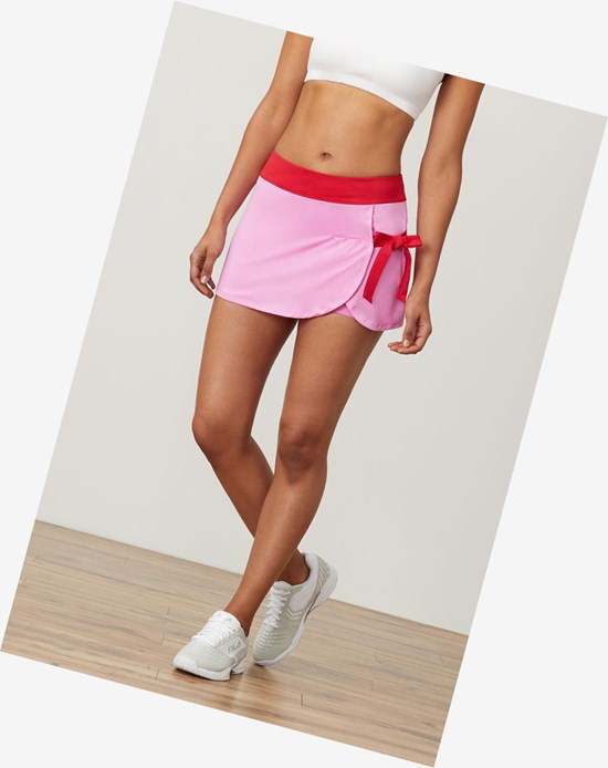 Fila 30 Love Side Tie Skort Cycl/Crim | UCYOM-4396