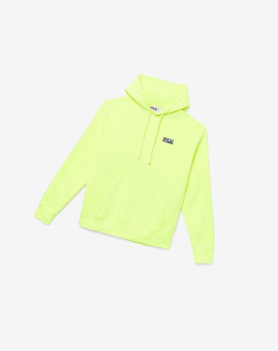 Fila Algot Hoodie Żółte Czarne | IHPTY-4395