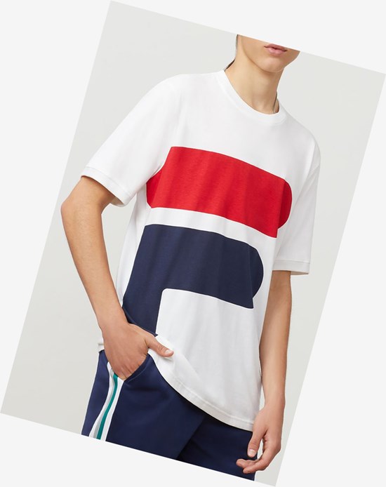 Fila Alvan Tee Wht/Peac/Cred | HEWGA-2974