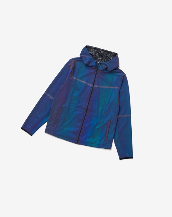 Fila Atticus Reflective Wiatr Jacket 003 Oil Slick | JWBIS-3267