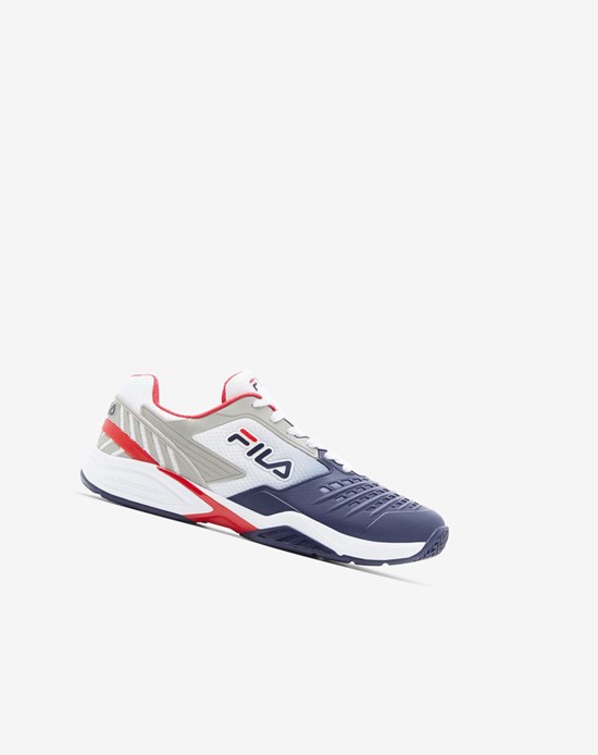 Fila Axilus 2 Energized Tenisa Shoes Białe Granatowe Czerwone | EMLXG-9125