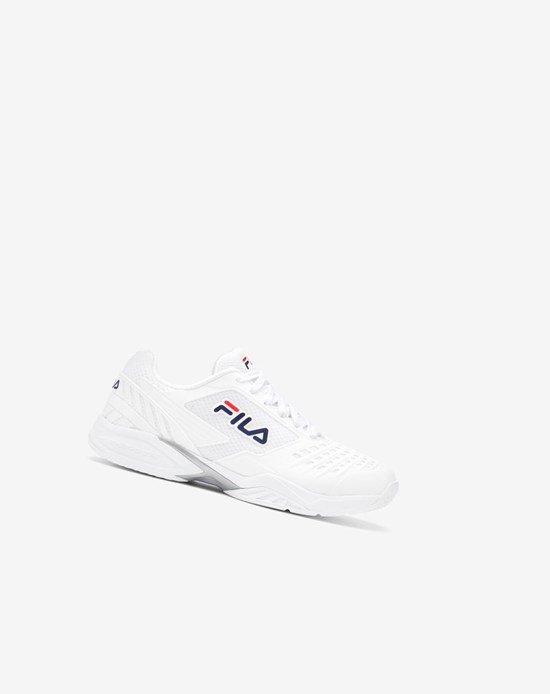 Fila Axilus 2 Energized Tenisa Shoes Białe Białe Granatowe | UDTIC-6723