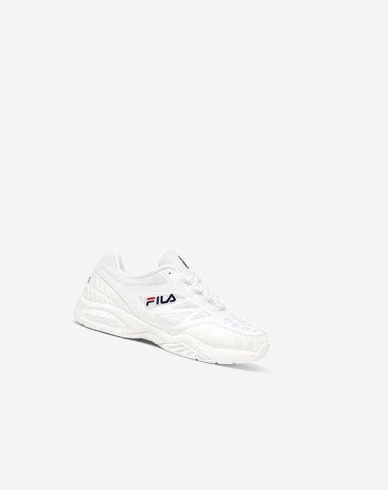 Fila Axilus Jr Tenisa Shoes Wht/Wht/Wht | FTNBQ-6051