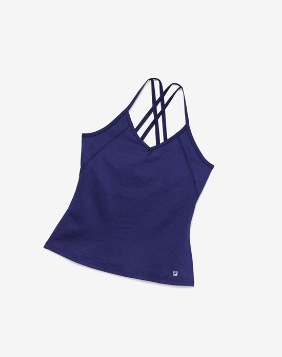 Fila Back Court Cami Tank 557 Marlin Heather ? Wild Lime | EUNGA-3698