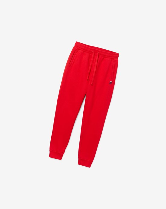 Fila Batul Jogger Czerwone | GDPTH-5094