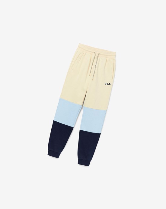 Fila Berson Pant 298 Bleached Sand | KETFW-5037