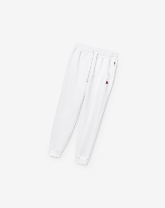 Fila Chardon Jogger Białe | PQOCV-7162