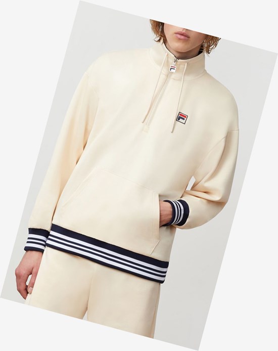 Fila Cole 1/2 Zip Sandollar | GYPZT-0973