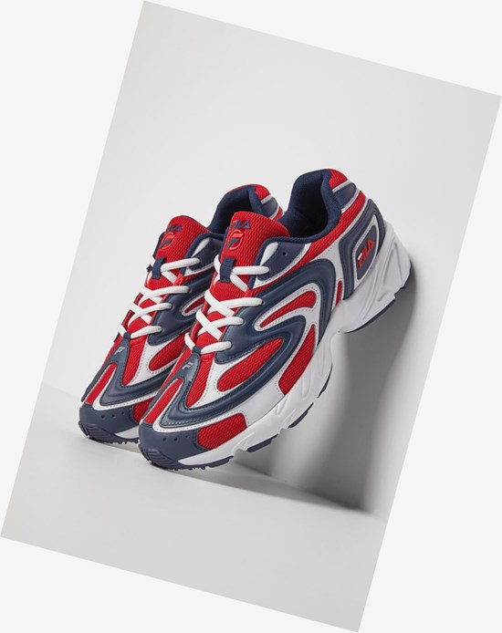 Fila Creator Tenisa Shoes Białe Granatowe Czerwone | ROFWC-2196