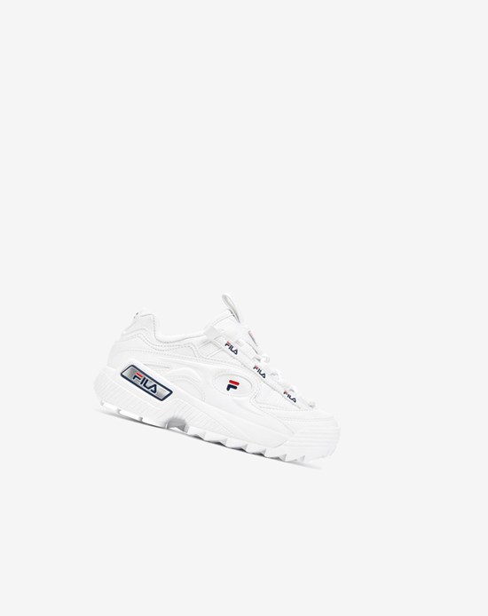 Fila D-formation Sneakers Białe Granatowe Czerwone | RUHVM-8396