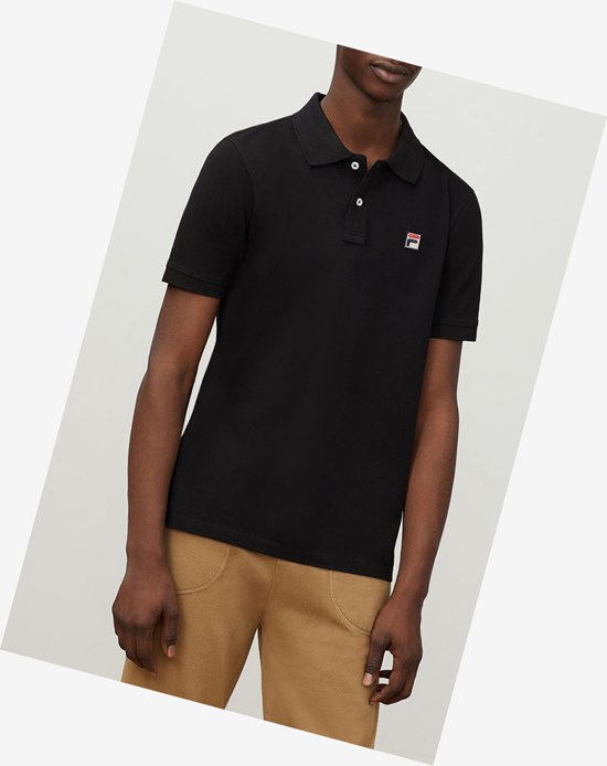 Fila Dante Polo Czarne | KSYMV-1306