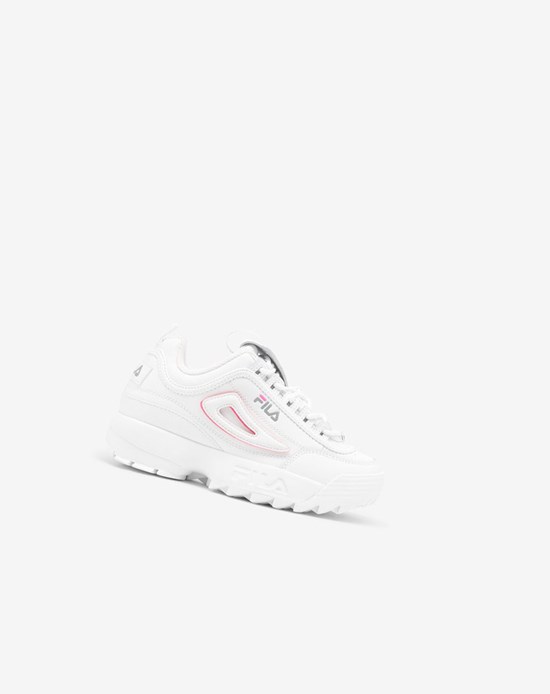 Fila Disruptor 2 Logo Reveal Sneakers Wht/Monu/Kopk | BVFIW-5764