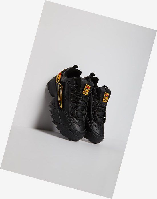 Fila Disruptor 2 Patches Sneakers Blk/Blk/Blk | KDGOW-1436