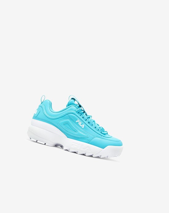 Fila Disruptor 2 Premium Sneakers Białe Białe | FOMEP-3905