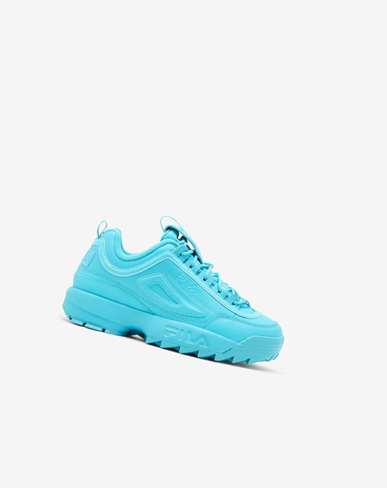 Fila Disruptor 2 Premium Sneakers Niebieskie Niebieskie Niebieskie | OGBIE-9304