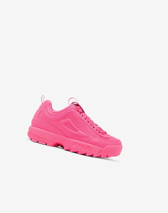 Fila Disruptor 2 Premium Sneakers Różowe Różowe Różowe | EZIXG-9381