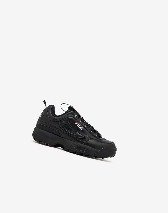 Fila Disruptor 2 Sneakers Czarne Czarne Białe | PEVNM-7658