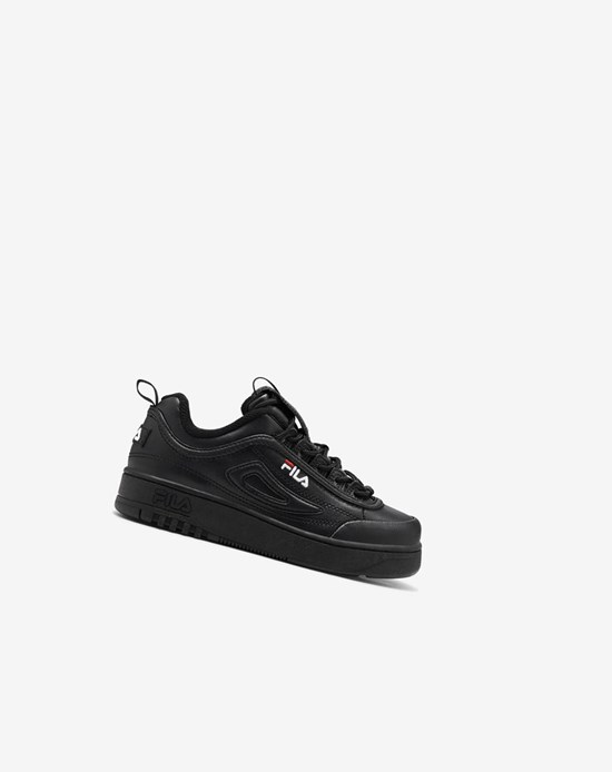 Fila Disruptor 2 X Fx-100 Luxe Sneakers Czarne Czerwone Białe | XAUJN-3964