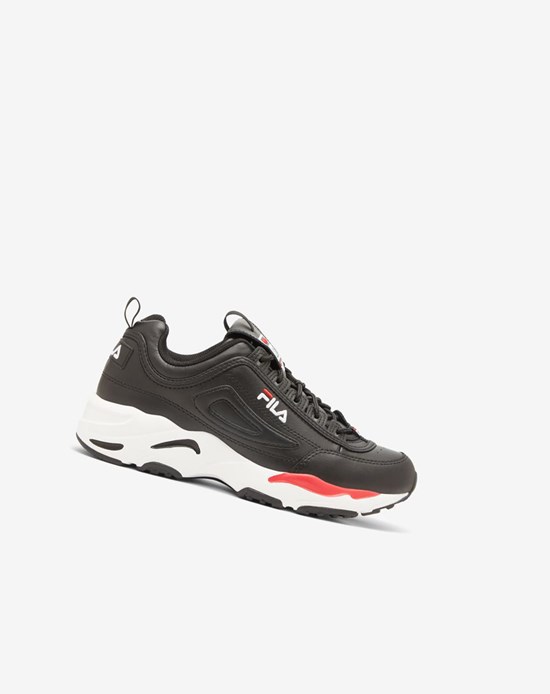 Fila Disruptor 2 X Ray Tracer Sneakers Czarne Białe Czerwone | ZUAJV-7962