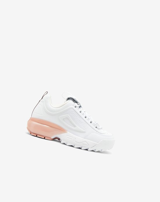 Fila Disruptor 2a Sneakers Białe Jasny Różowe | QUCTF-8257