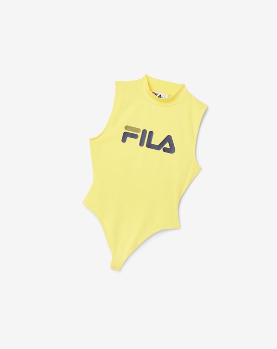 Fila Donata Bodysuit 706 Goldfinch / Peacoat / Urban Chic | GUCVI-6257