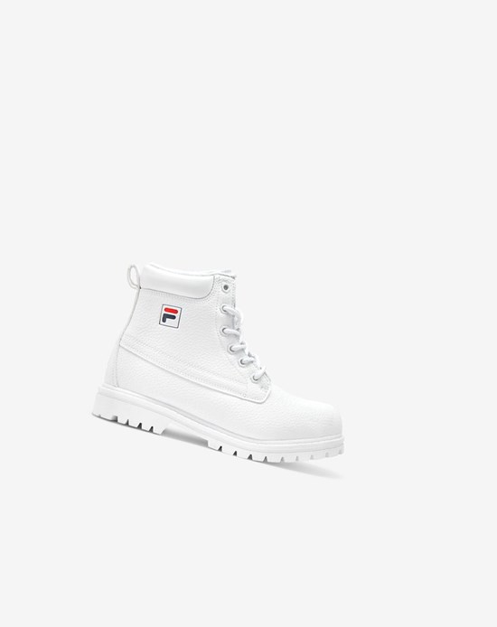 Fila Edgewater 12 Pb Boot Boots Białe Granatowe Czerwone | DCQKX-7580