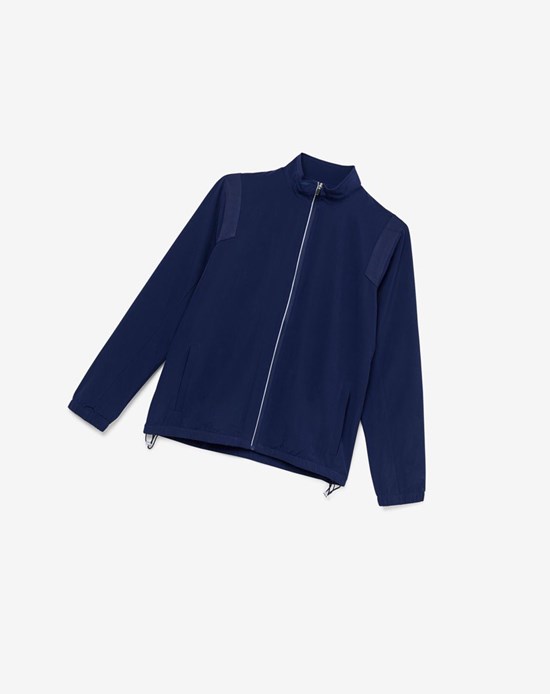 Fila Essentials Jacket Granatowe | CKWMI-0579