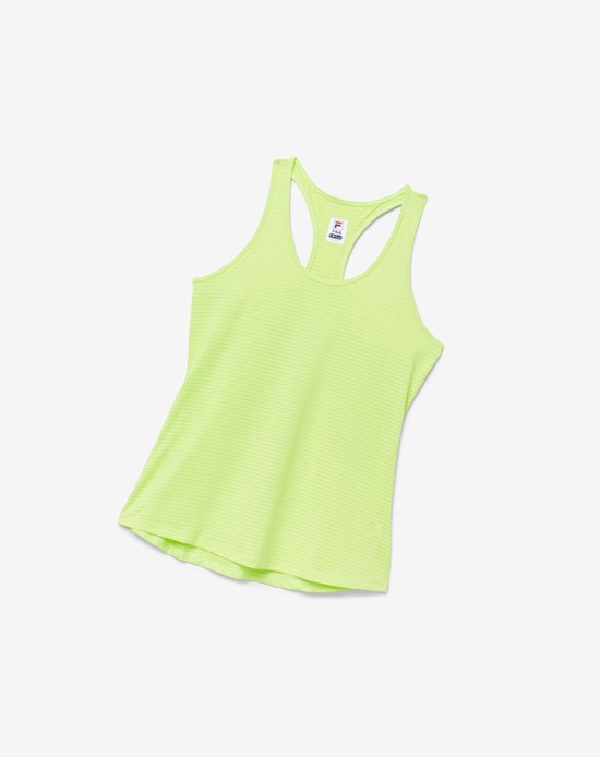 Fila Essentials Racerback Tank 540 Wildlime | AXGHQ-6187