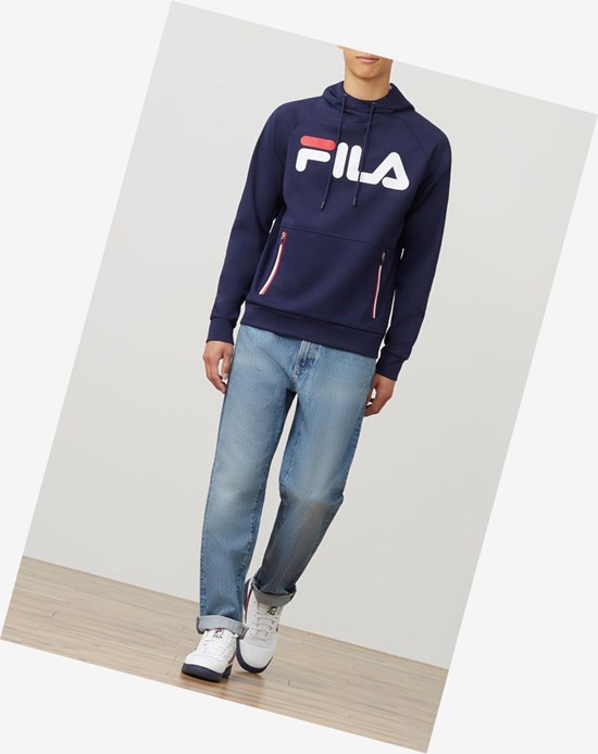 Fila Ezra Hoodie Peac/Wht/Cred | FDWYR-6259