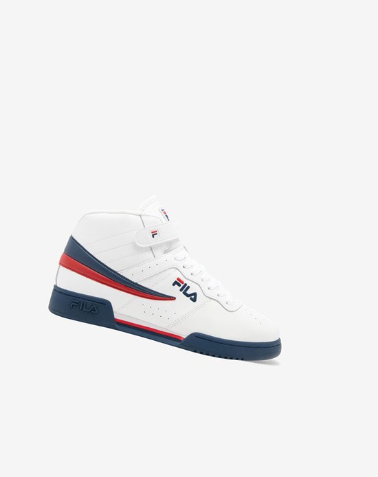 Fila F-13 Sneakers Białe Granatowe Czerwone | RLIWT-6287