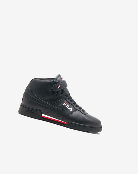 Fila F-13 Sneakers Czarne Białe Czerwone | EALFK-8962