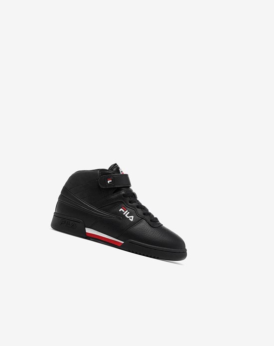 Fila F-13 Sneakers Czarne Białe Czerwone | WKEON-7106