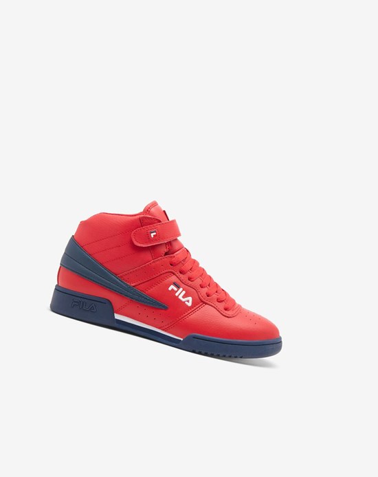 Fila F-13 Sneakers Czerwone Granatowe Białe | SRMQK-0564