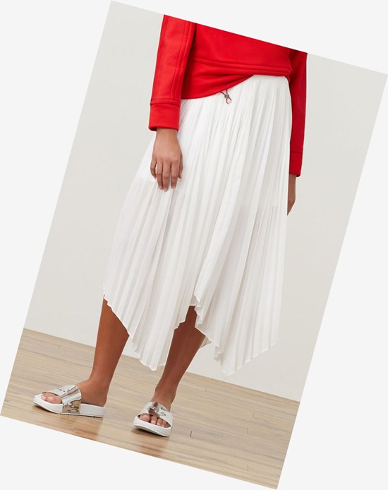 Fila Fila Milano Chiffon Skirt Off-white | PZVDC-1840