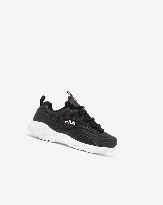 Fila Fila Ray Tenisa Shoes Blk/Fred/Wht | YLNRZ-1407