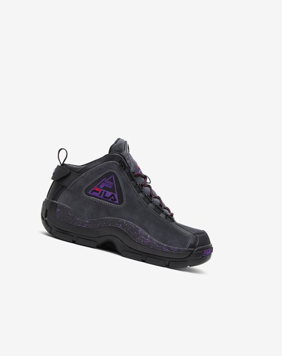 Fila Grant Hill 2 Outdoor Sneakers Czarne Fioletowe | RBCLY-4920