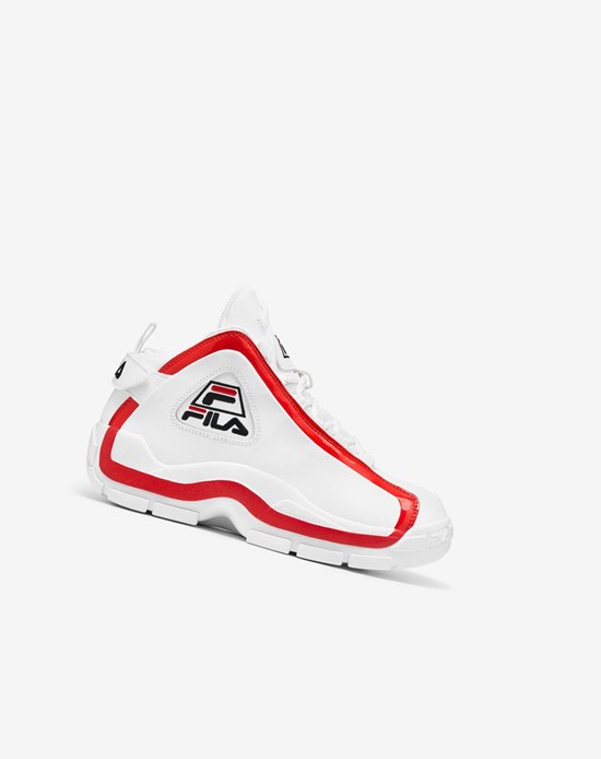 Fila Grant Hill 2 Sneakers Białe Czerwone Czarne | ZQTRS-8432