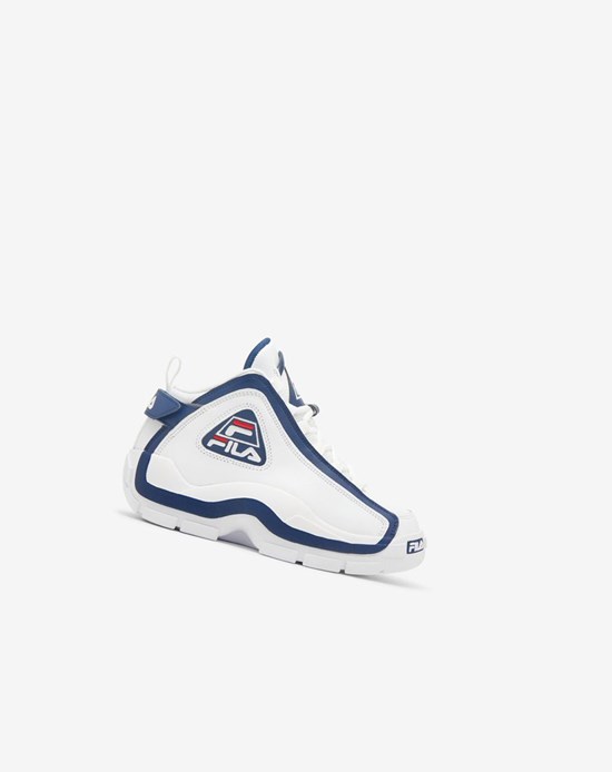 Fila Grant Hill 2 Sneakers Białe Granatowe Czerwone | CJXBW-5943