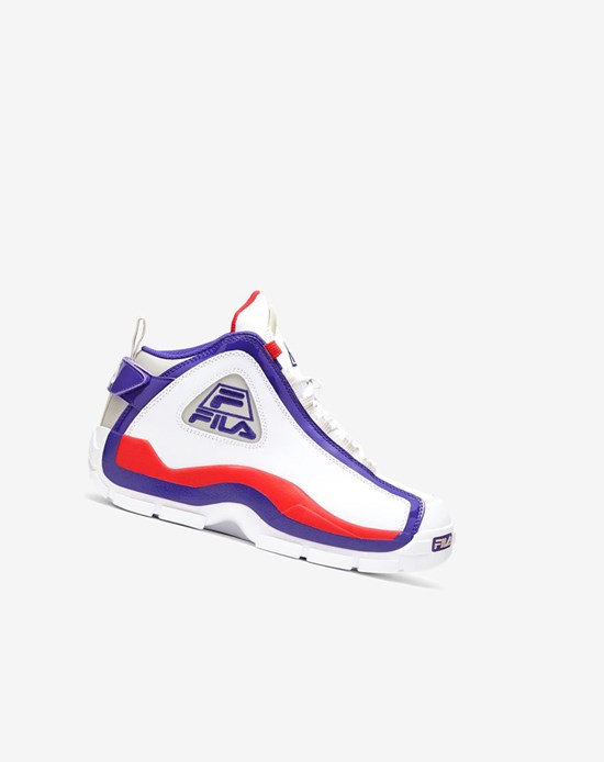 Fila Grant Hill 2 Sneakers Białe Jasny Niebieskie | VAMKO-4267