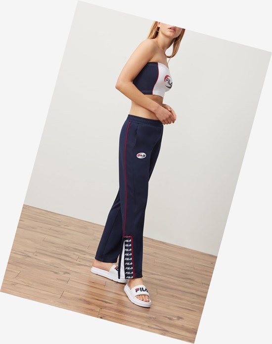 Fila Guadaloupe Track Pant Peac/Wht/Cred | SMGNX-6109