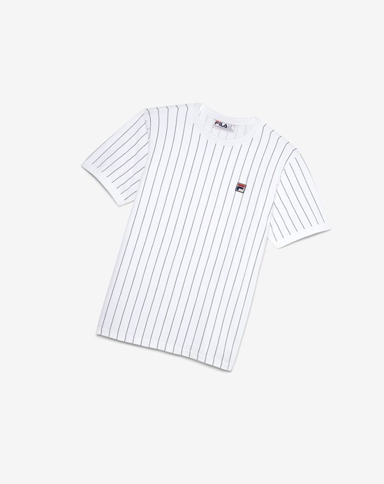 Fila Guillo Tee Białe | ORFUL-4659