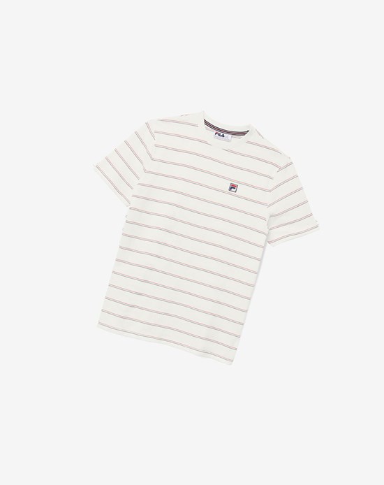 Fila Leon Tee Czerwone | TGAPY-7254