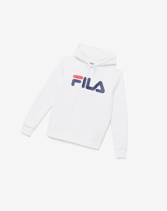 Fila Lucy Hoodie Białe | SDROA-0472