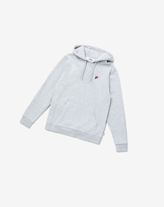 Fila Luka Hoodie Głęboka Szare | GIFKZ-4695