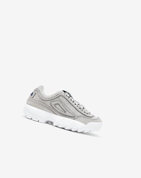 Fila Made In Italy Disruptor 2 Sneakers Msil/Msil/Wht | LCZDE-3258