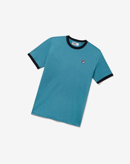 Fila Marconi Ringer Tee 318 Larkspur | BUQPT-6845