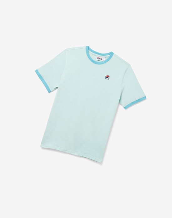 Fila Marconi Ringer Tee Niebieskie | RJHND-6132