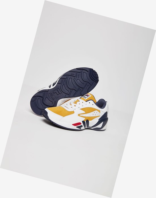 Fila Mindblower Tenisa Shoes Gfus/Wht/Fnvy | VGQJF-9732