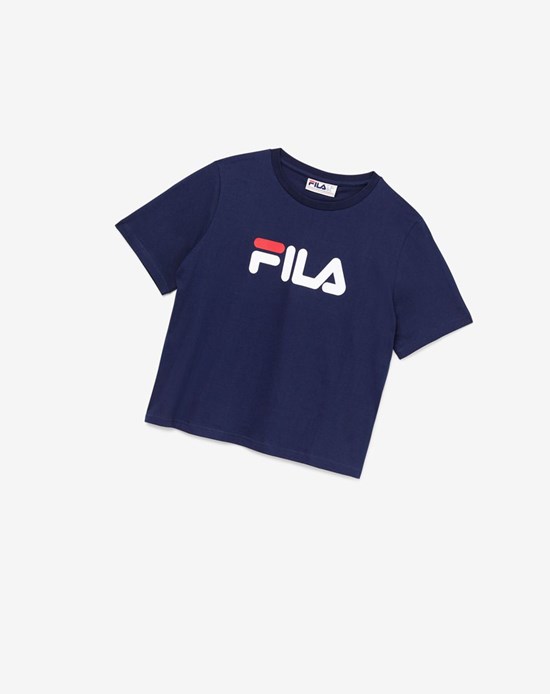 Fila Miss Eagle Tee Czerwone Białe | ORVQD-4027