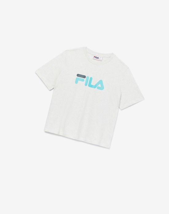 Fila Miss Eagle Tee Niebieskie Turkusowe | KYDLJ-4950